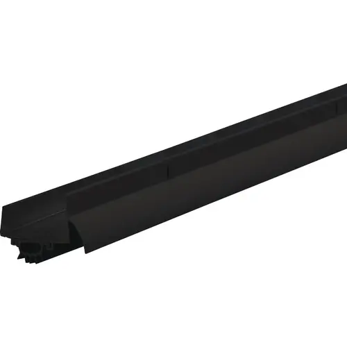 M-D 11823 Building Products 2.25 In. W. x 1.375 In. H. x 36 In. L. Aluminum Black Door Bottom