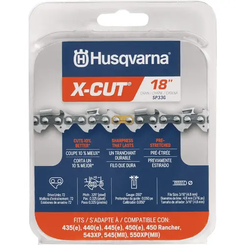 X-Cut 18 In. Pixel Chain Semi-Chisel (CS)