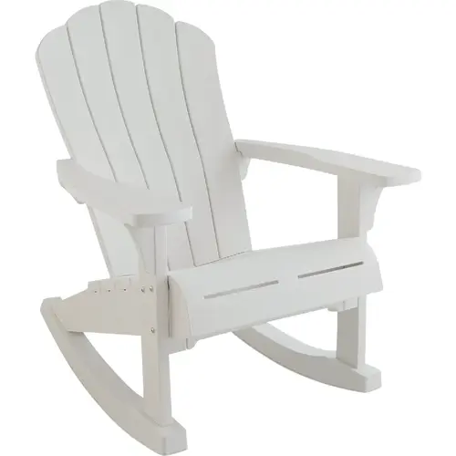 Adams 259975 Keter Everest White Resin Rocker