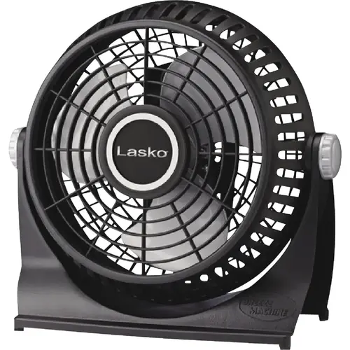 Lasko 507 8 In. Table Fan Black