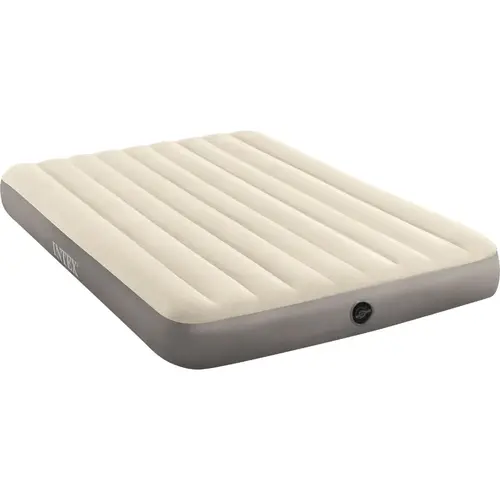 Intex 64103E 10 In. Queen Deluxe Single-High Airbed Dura-Beam Standard Series Beige