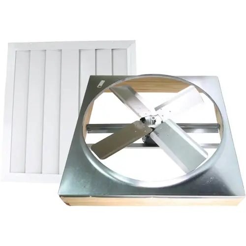 Ventamatic CX242DDWT Cool Attic 24" Direct Drive Up to 1800 sq ft Whole House Fan