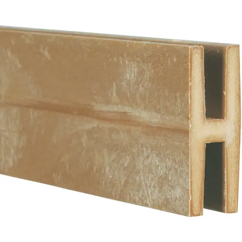 Deckorators 70709 2-1/8 In W x 95-1/2 In L x 3/4 D Cedar Vinyl Panel H-Divider