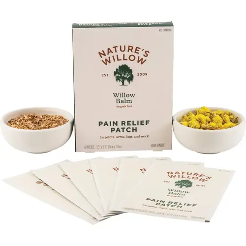 NATURE'S WILLOW WBP24 Balm Pain Relief Patch (6-Count)
