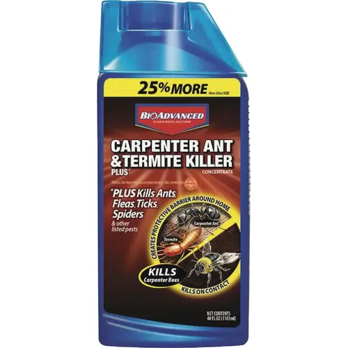 BioAdvanced 700310B Carpenter Ant & Termite Killer Plus 40 Oz. Concentrate Insect Killer