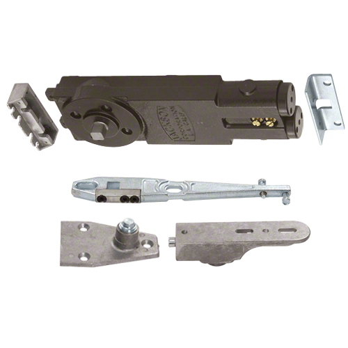 Heavy Duty Spring 90 Degree Hold Open Overhead Concealed Door Closers with Side-Load Arm "S" Package
