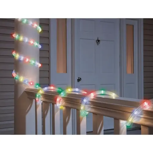 Sylvania 55040-74 9 Ft. Multi LED Rope Light Set, 70 Multi LEDs