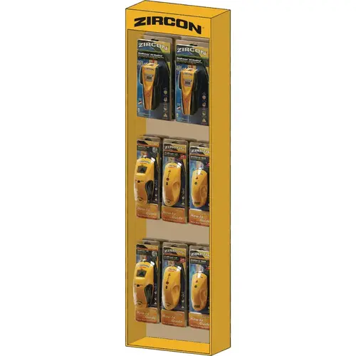 Zircon 72545 Stud Finder Sidekick Display (17-Piece)