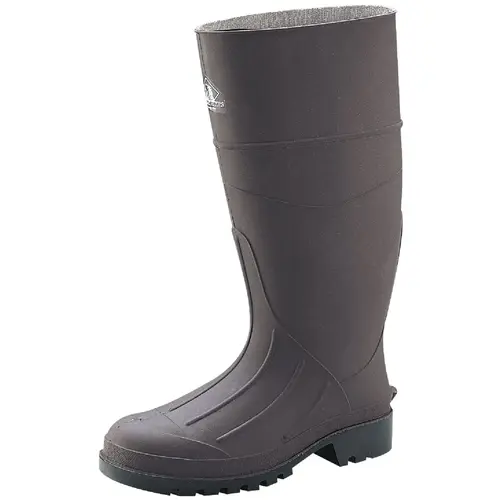 Servus 18805-13 Men's Size 13 Brown PVC Rubber Work Boot Pair