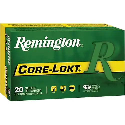 Remington 66165 .243 Winchester 100 Grain PSP Core-Lokt Centerfire Ammunition Cartridges