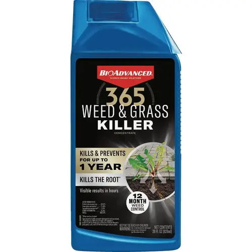 BioAdvanced 820055B 365 28 Oz. Concentrate Weed & Grass Killer