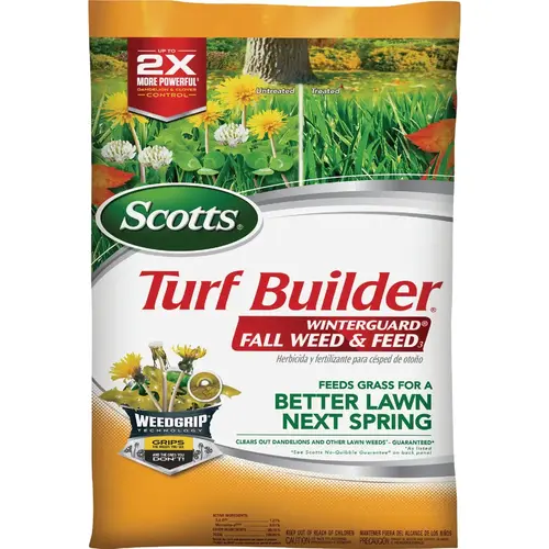 Scotts 22333 Turf Builder WinterGuard 43.3 Lb. 12,000 Sq. Ft. Fall Weed & Feed