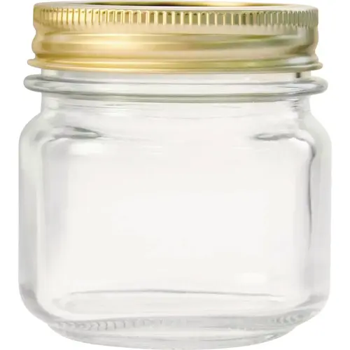 ANCHOR HOCKING HCT1208-G 1/2 Pt. Smooth-Sided Home Canning Jar w/Metal Lids & Bands, 9.25 In. W. x 3.5 In. H. x 12.63 In. L. (12-Count)