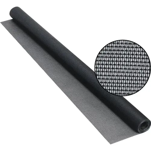 Phifer 3004137 PetScreen 36 In. x 84 In. Black Pet-Resistant Screening