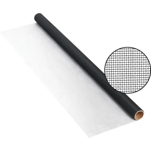 Phifer 3027949 BetterVue 36 In. x 84 In. Improved Visibility Black Fiberglass Screen