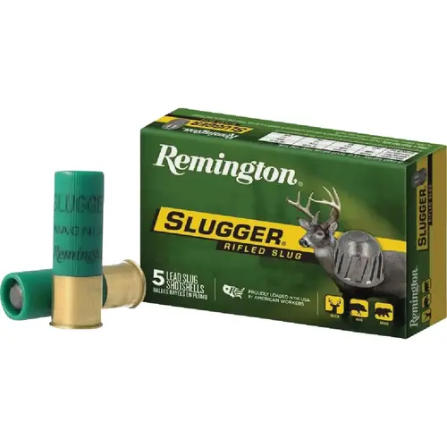Remington 66056 Slugger 12 Ga. 2-3/4 In. 1 Oz. Slug Ammunition