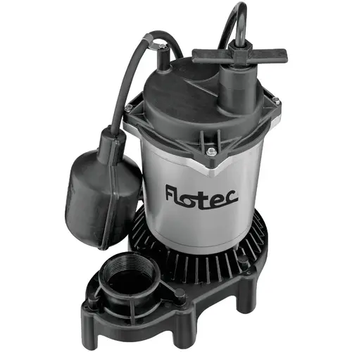 Flotec FPZS50T 1/2 HP 115V Submersible Sump Pump with Tethered Switch