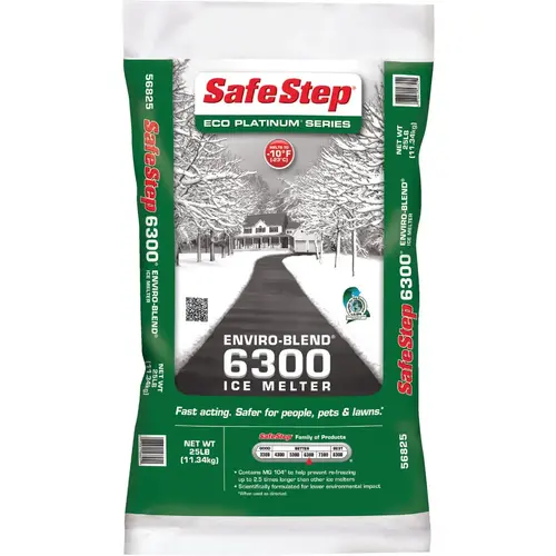 Safe Step 806725 Enviro-Blend 6300 25 Lb. Ice Melt Pellets