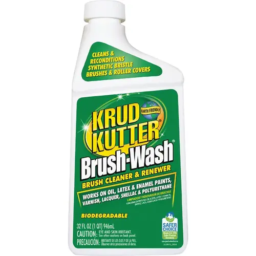 Krud Kutter BW326 Brush-Wash 32 Oz. Ready To Use Liquid Brush Cleaner