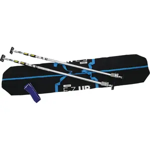 Trimco 54745 E-Z Up E-Z UP Series Dust Containment Pole Kit, Heavy-Duty Silver