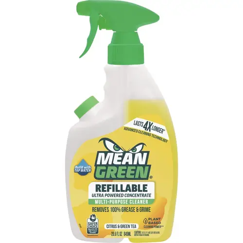 ●TRC Mean Green 394171 28 Oz. Citrus & Green Tea Refillable Multi