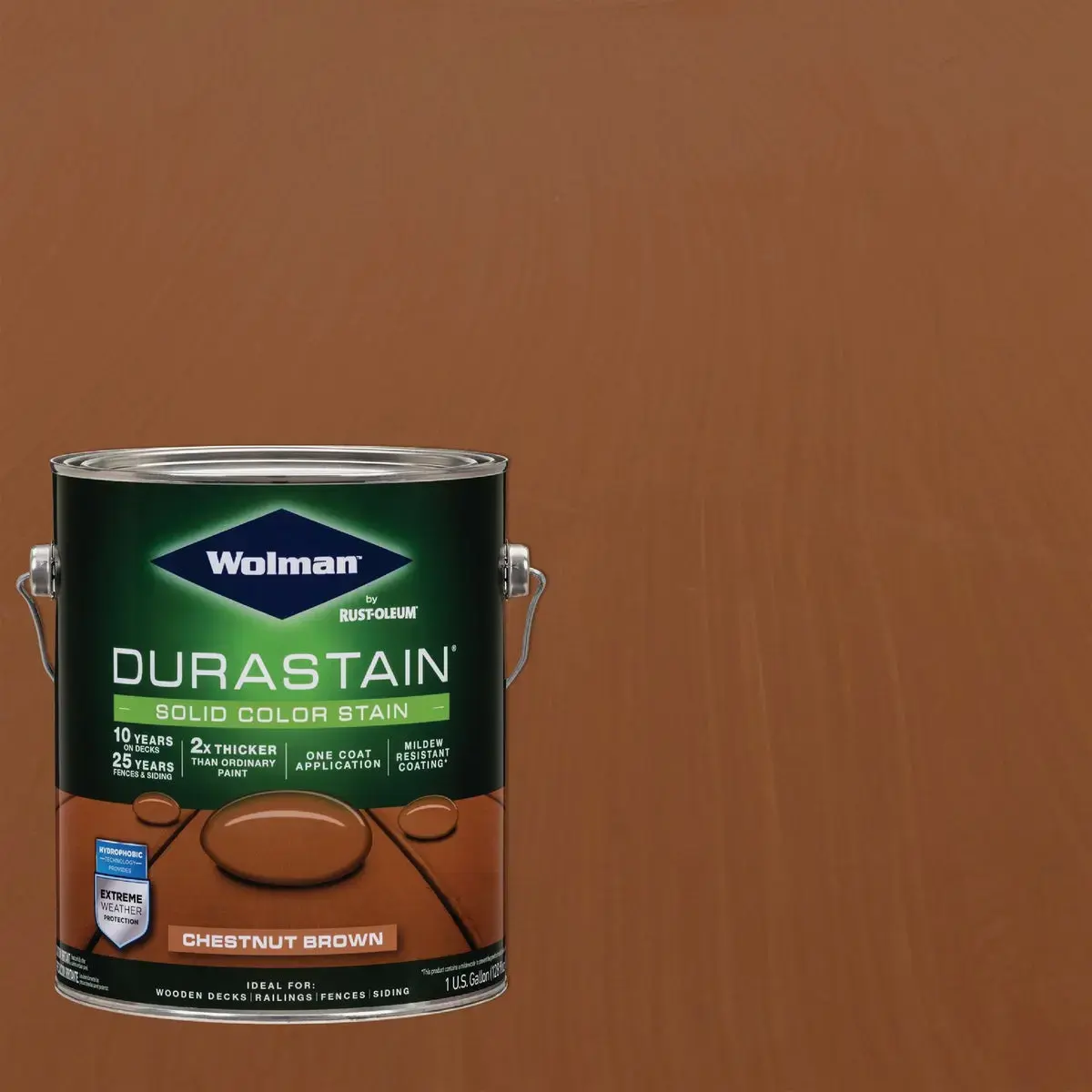 Wolman 288076 DuraStain One Coat Solid Color Exterior Stain