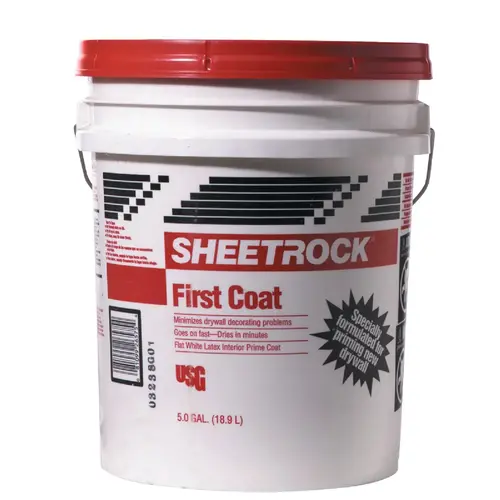 Sheetrock 544822 First Coat Drywall Primer, 5 Gal. White