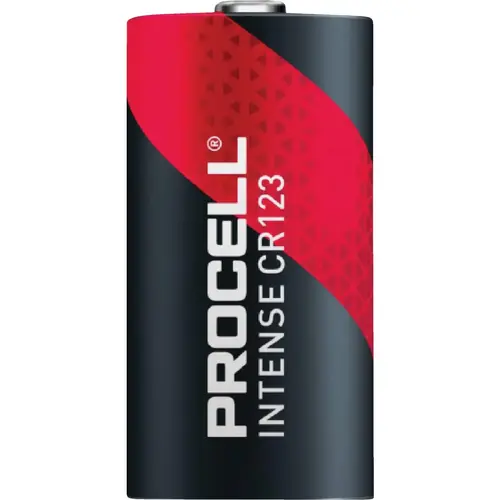 Procell CR123 High Power 123 3V Lithium Battery - pack of 12