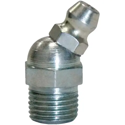 Plews-Lubrimatic 11-159 45 Deg, Short 1/8" Grease Fitting