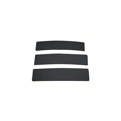 CRL KK226 Black Plastic Shims 100 x 22 x 6 mm