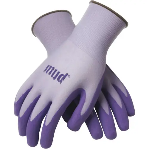 mud 021PF/S Simply Women's Small Nylon Passion Fruit Garden Glove Pair