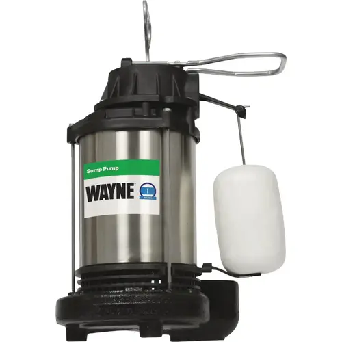 Wayne CDU1000 1 HP 120V Stainless Steel Sump Pump