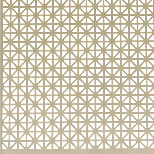 M-D 57281 Building Products 36 In. x 36 In. x .020 In. Brass Aluminum Sheet Union Jack