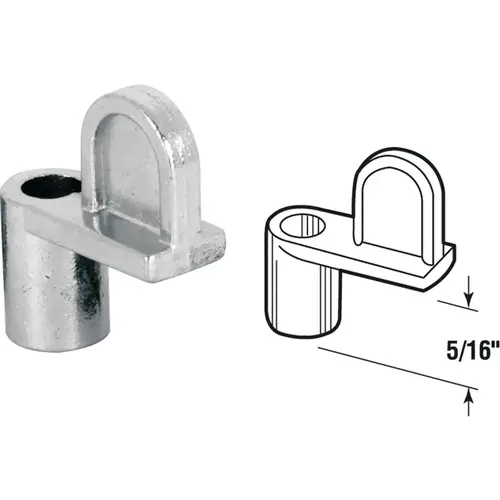 FHC L5789 7/16" Bronze Diecast Screen Clips - Pack Of 8
