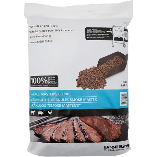 Broil King 63930 20 Lb. Maple, Hickory, & Cherry Smoke Master's Blend Wood Pellet