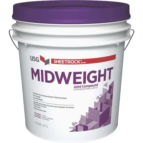 Sheetrock 380417-048 Midweight 4.5 Gal. Pre-Mixed All-Purpose Drywall Joint Compound