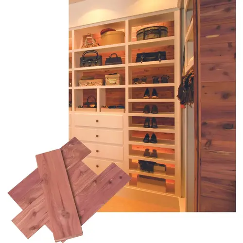 Cedar Safe FL60/15N 3-3/4 In. x 1/4 In. (Random Lengths) Eastern Red Cedar Plank