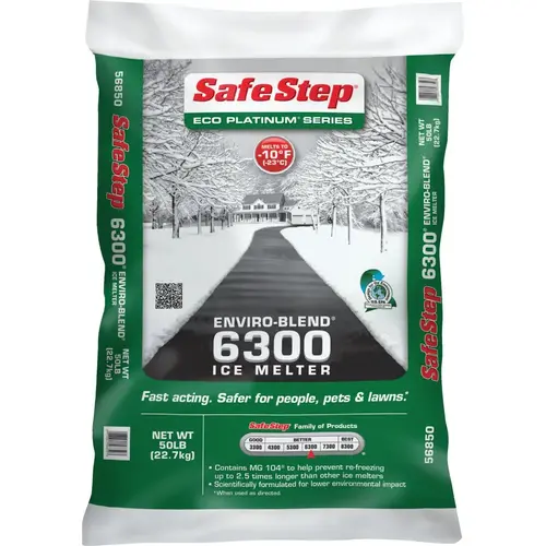Safe Step 806741 Enviro-Blend 6300 50 Lb. Ice Melt Pellets