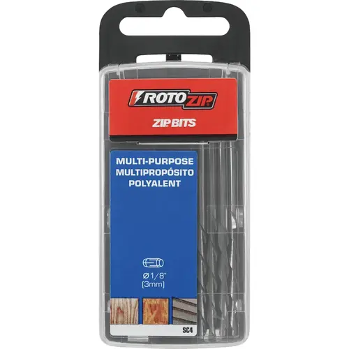 Rotozip SC4 Sabrecut 1/8 In. Multi-Purpose Bit - pack of 4