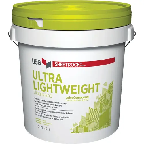 Sheetrock 381903 4.5 Gal. Pre-Mixed Ultra Lightweight All-Purpose Drywall Joint Compound