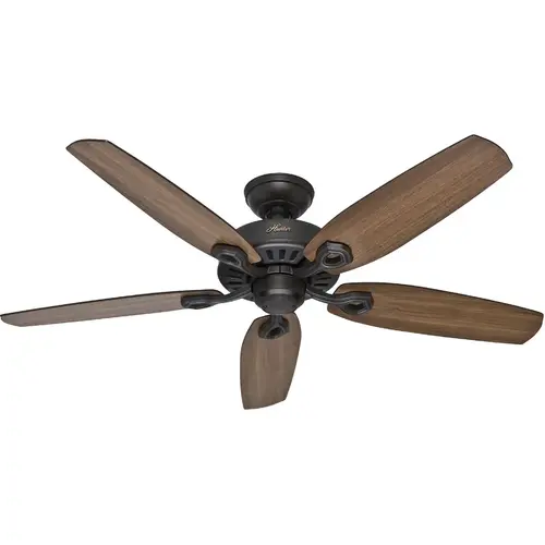 Hunter 53242 Builder Elite 52 In. New Bronze Ceiling Fan