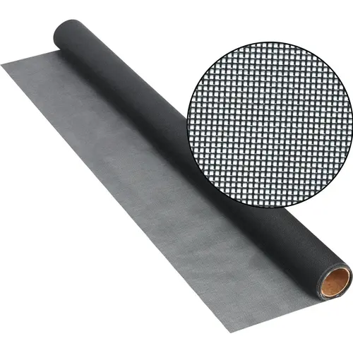 Phifer 3009320 No-See-Ums 36 In x 84 In. Insect Fiberglass Screen Charcoal