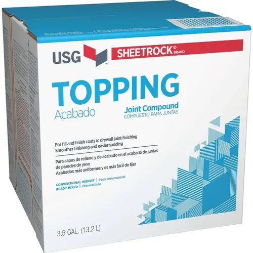 Sheetrock 385236 3.5 Gal. Pre-Mixed Topping Drywall Joint Compound