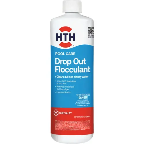 Pool Care Drop Out 1 Qt. Liquid Flocculant