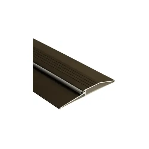 ADA Compliant Threshold 1/2" H x 5" Wide, With NGP-TPV Bumper Seal Dark Bronze DKB