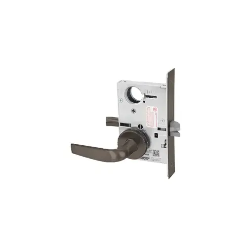 KIT - Classroom Intruder Mortise Lock, Citation Lever/A Rose Trim, V20 Outside Indicator (Vacant/Occupied, Green/Red), V01 Inside Indicator (Locked/Unlocked, Green/Red), Less Cylinder, Oil Rubbed Bronze 613E/10B