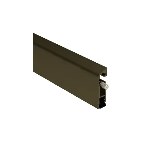 19/32" W x 2-1/4 H Surface or Half Mortise Mount, Automatic Door Bottom - Neoprene 36", Dark Bronze DKB