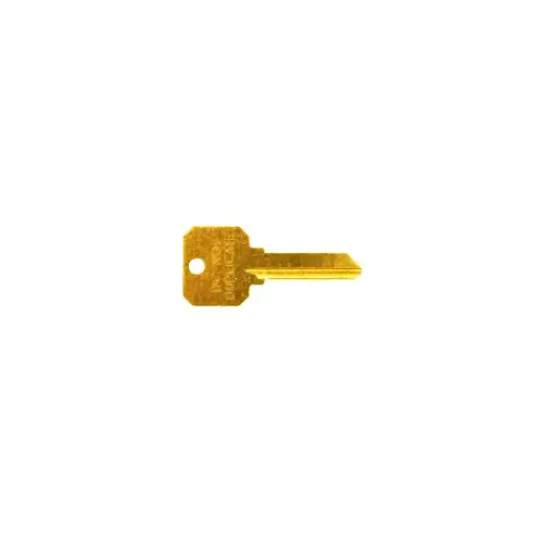 A1145G W/HN-BL KEYBLANK A1145F ILCO KEY BLANK STANDARD SQUARE HEAD DO NOT DUPLICATE ON ONE SIDE BRASS