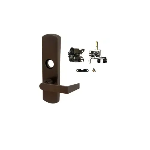 KIT - Motor Driven Electrified RV 06 Clutched Lever Trim, FS or FSE Via Dip Switch, 12/24VDC, for 98/99 Rim and Vertical Rod Exits, RHR Right Hand Reverse/Reversible Handing, 613/US10B Satin Bronze-Oil Rubbed