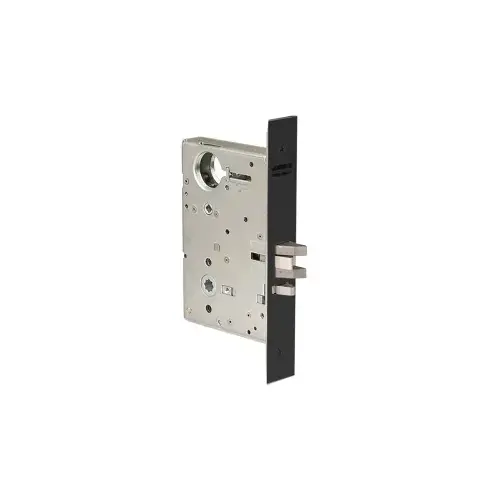 KIT - Classroom Intruder Mortise Lock, No Deadbolt, Body, Strike, Armored Front Only, Field Reversible, No Trim, Black Suede Powder Coat BSP